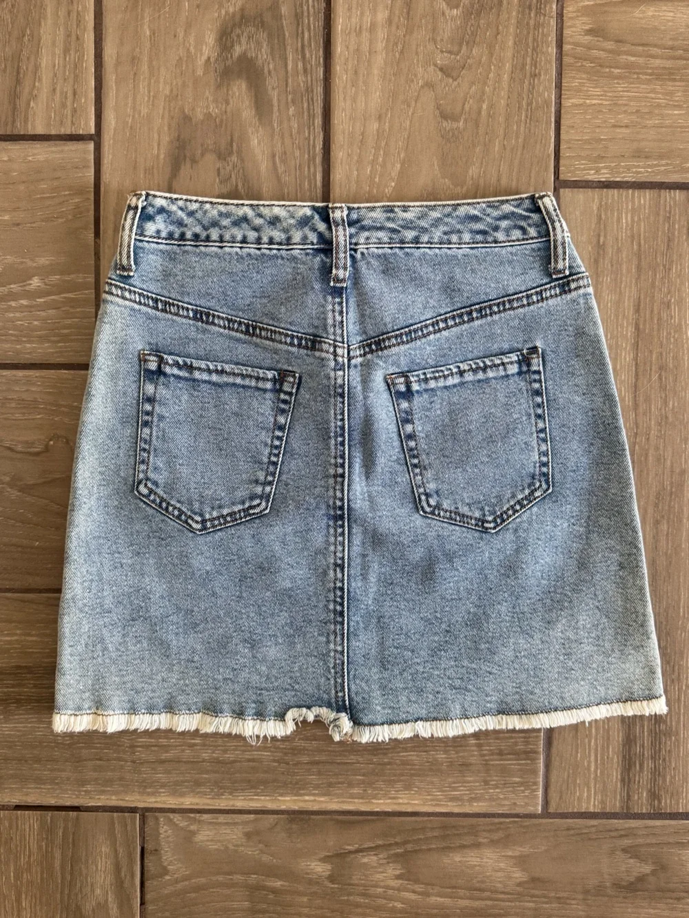 Wild Fable Studded Denim Mini Skirt Size 4